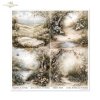 Myszki, sielanka, akwarela, retro, las, natura*Mice, idyll, watercolour, retro, forest, nature*Mäuse, Idylle, Aquarell, Retro, Wald, Natur*Ratones, idilio, acuarela, retro, bosque, naturaleza